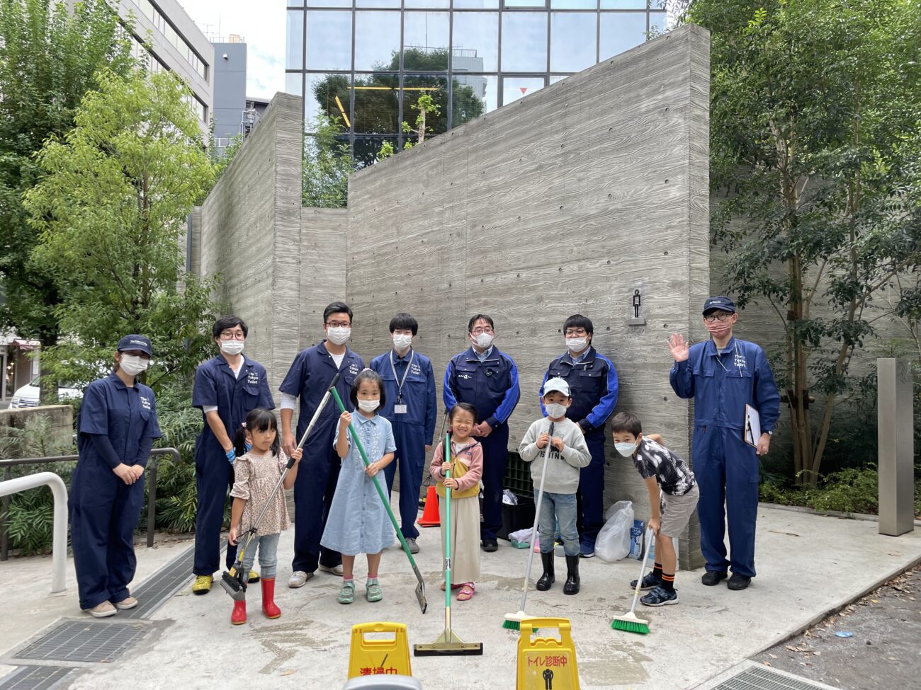 THE TOKYO TOILET清掃体験会